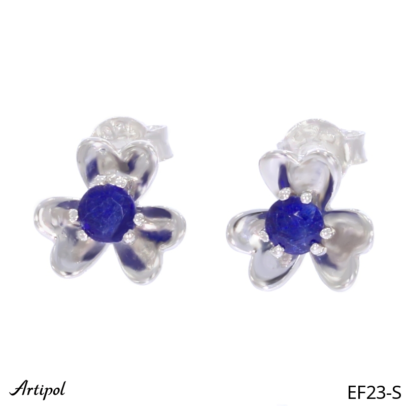 Boucles d'oreilles EF23-S en Saphir véritable