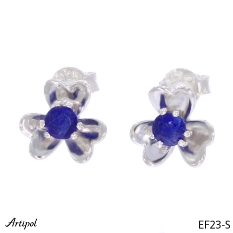 Boucles d'oreilles EF23-S en Saphir véritable