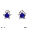 Boucles d'oreilles EF33-LL en Lapis-lazuli véritable