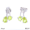 Ohrringe EF22-P mit echter Peridot