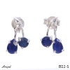 Boucles d'oreilles EF22-S en Saphir véritable