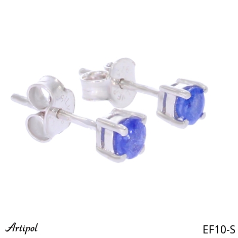Earrings EF10-S with real Sapphire