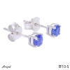 Earrings EF10-S with real Sapphire