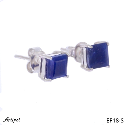 Ohrringe EF18-S mit echter Saphir