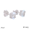 Earrings EF14-AQ with real Aquamarine