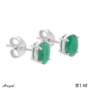 Kolczyki EF14-E z Szmaragdem