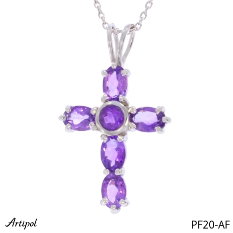 Pendant PF20-AF with real Amethyst