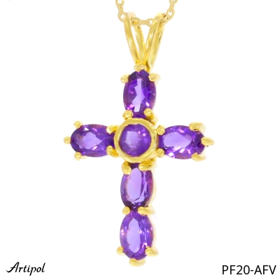 Pendant PF20-AFV with real Amethyst