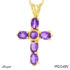 Pendant PF20-AFV with real Amethyst