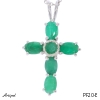 Pendant PF20-E with real Emerald