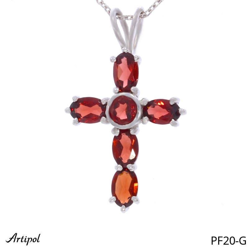 Pendentif PF20-G en Grenat véritable