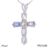 Pendentif PF20-LAB en Labradorite véritable
