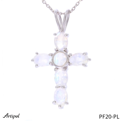 Pendant PF20-PL with real Moonstone