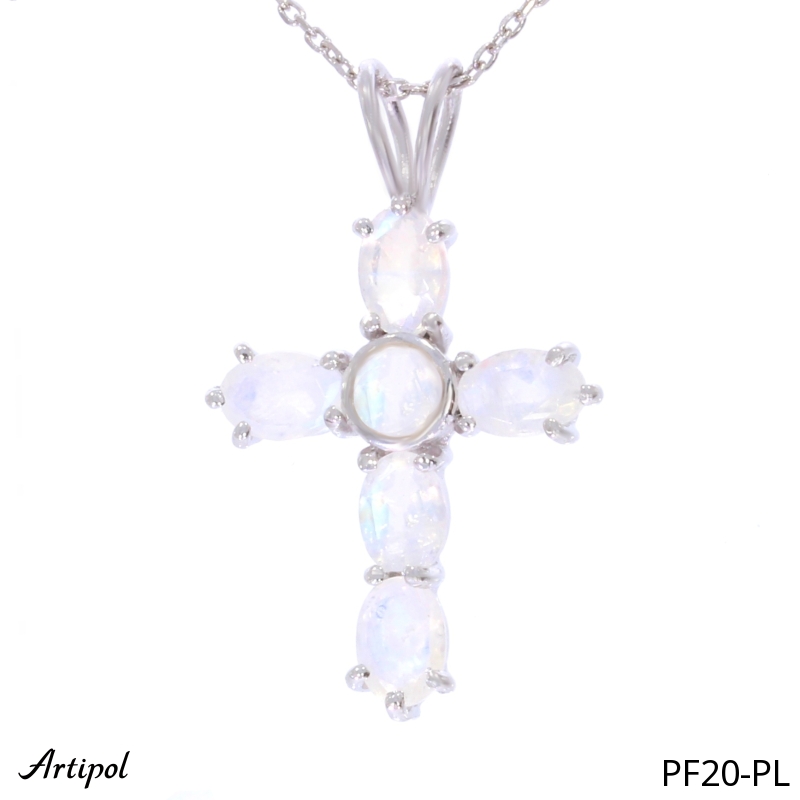 Pendant PF20-PL with real Moonstone