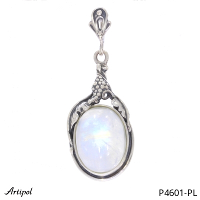 Pendant P4601-PL with real Moonstone