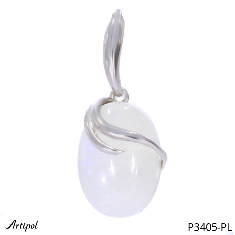 Pendentif P3405-PL en Pierre de lune véritable