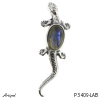 Pendentif P3409-LAB en Labradorite véritable