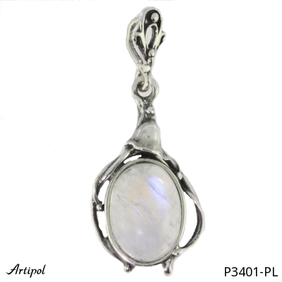 Anhänger P3401-PL mit echter Mondstein