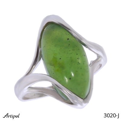 Ring 3020-J with real Jade