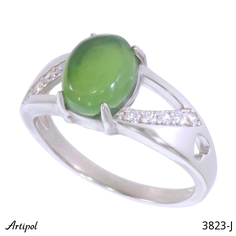 Ring 3823-J mit echter Jade
