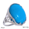 Ring 5011-TQ with real Turquoise