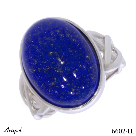 Pierścionek 6602-LL z Lapisem lazuli