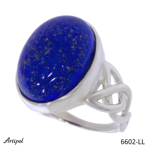 Ring 6602-LL mit echter Lapis Lazuli