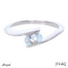 Bague J19-AQ en Aigue-marine véritable