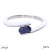 Ring J19-S with real Sapphire