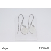 Earrings E3004-PL with real Moonstone