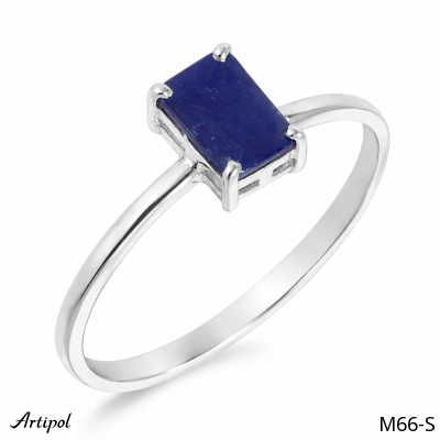 Ring M66-S mit echter Saphir