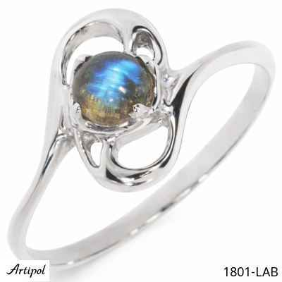 Bague 1801-LAB en Labradorite véritable