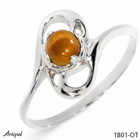 Ring 1801-OT mit echter Tigerauge
