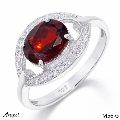 Pierścionek M56-G z Granatem