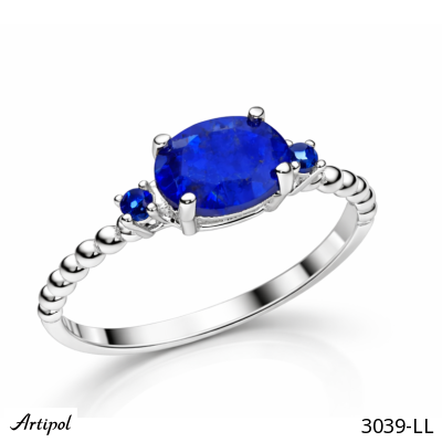 Pierścionek 3039-LL z Lapisem lazuli