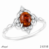 Pierścionek 2631-B z Bursztynem