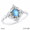 Bague 2631-LAB en Labradorite véritable