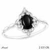 Ring 2631-ON with real Black Onyx