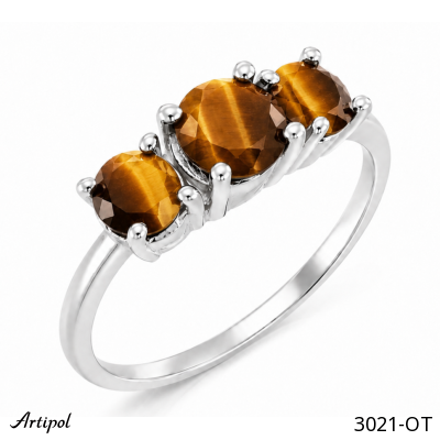 Ring 3021-OT mit echter Tigerauge