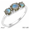 Bague 3021-LAB en Labradorite véritable
