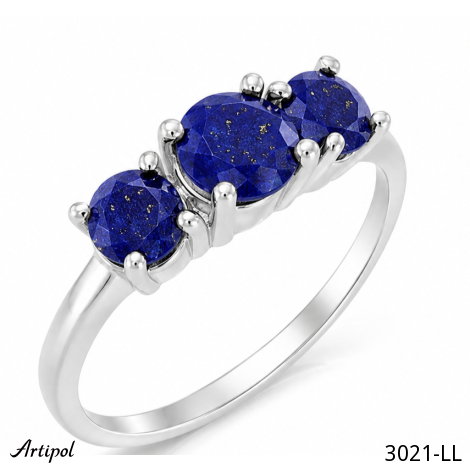 Ring 3021-LL mit echter Lapis Lazuli
