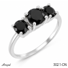 Ring 3021-ON mit echter Schwarzem Onyx