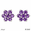 Earrings EF28-AF with real Amethyst