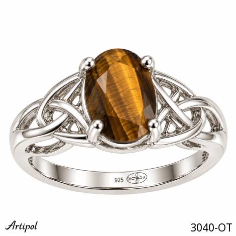 Ring 3040-OT mit echter Tigerauge