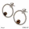 Ohrringe E5812-OT mit echter Tigerauge