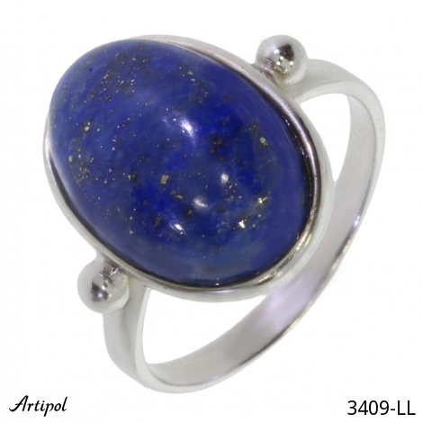 Bague 3409-LL en Lapis-lazuli véritable