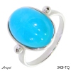Ring 3409-TQ with real Turquoise