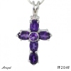 Pendant PF20-AF with real Amethyst