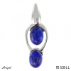 Pendant P2605-LL with real Lapis-lazuli