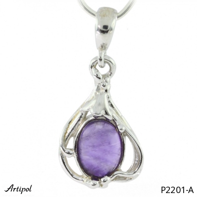 Pendant P2201-A with real Amethyst